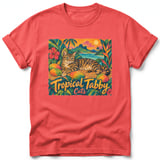 Tropical Tabby ~ Comfort Colors Premium Tee thumbnail 3
