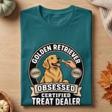 Golden Retriever Treat Dealer Tee thumbnail 8