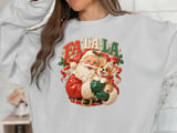 Fa La La Santa Corgi Tee thumbnail 9