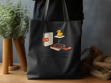 Pocket Pedestal Duck Tote Bag thumbnail 2