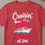 Cruisin' With My Mom T-Shirt thumbnail 4