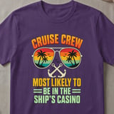 Cruise Crew: Ship's Casino T-Shirt thumbnail 2