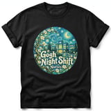 Gogh Night Shift ~ Comfort Colors Premium Tee thumbnail 1