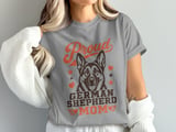 Proud German Shepherd Mom Tee thumbnail 6