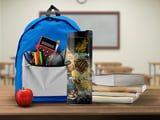 20oz Skinny Tumbler with Straw, Tiger Gamer Tumbler, VR Gaming Cup, Video Game Gift for Boys and Teens thumbnail 6