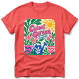 Cutout Garden ~ Comfort Colors Premium Tee thumbnail 3