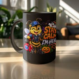 Stay Calm I'm Here EMT Bee Mug thumbnail 16