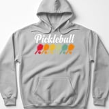 Pickleball Gildan Fleece Hoodie, Pickleball, Court Pullover thumbnail 2