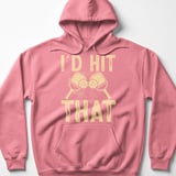 Pickleball Gildan Fleece Hoodie, I'd Hit That Paddle Clink Graphic, Pickleball Court Pullover Sweatshirt thumbnail 11