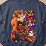 Halloween Sally the Squirrel Sweatshirt thumbnail 4
