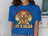 Life Is Golden Retriever Tee thumbnail 3