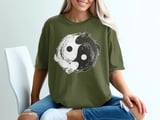 Axolotl Yin Yang Balance T-Shirt thumbnail 2