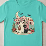 Halloween Camping Ghost Tee thumbnail 10