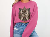 Loud and Proud Football Tee thumbnail 11