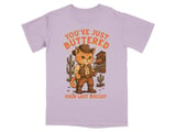 Buttered Your Last Biscuit Cowboy Cat Tee thumbnail 8