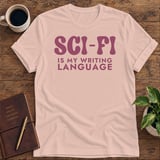 Sci-Fi Is My Writing Language Softstyle Tee thumbnail 10