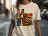 Fueled by Jesus & Coffee T-Shirt | Retro Christian Faith Tee Vintage Jesus Lover Gift for Him Her Spiritual Coffee Lover Apparel thumbnail 16