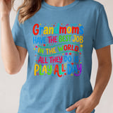 Grandmoms Have The Best Job Tee thumbnail 5