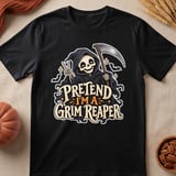 Pretend I'm A Grim Reaper Tee thumbnail 6