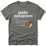 Pain Management Definition Tee thumbnail 7