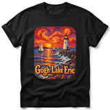 Gogh Lake Erie ~ Comfort Colors Premium Tee thumbnail 1