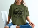 Nurse Practitioner Life Circle Graphic Tee thumbnail 2