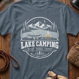 Lake Camping Paddle Repeat Tee thumbnail 3