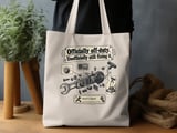 Officially Off-Duty Tote Bag thumbnail 3