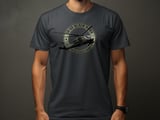 Black Hawk Helicopter Shirt, Military Aviation T-Shirt, Army Pilot Graphic Tee, Veteran Gift for Him, Tactical Aircraft Crew Shirt thumbnail 6