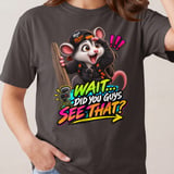 Wait Did You See That Parker the Possum Tee thumbnail 8