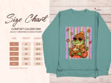 Cozy Fall Alligator Pumpkin Spice Sweatshirt, Retro Crocodile Halloween Vibes Hoodie, Cute Autumn T-Shirt Gift thumbnail 16