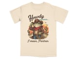 Howdy Pardner Frog Western Tee thumbnail 10