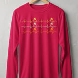 Pickleball Heartbeat Paddle Sun Shield Shirt thumbnail 8