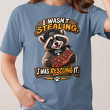 I Wasn't Stealing Raccoon Tee thumbnail 3