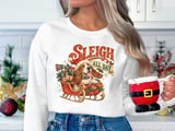 Sleigh All Day Basset Hound Tee thumbnail 1