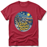 Gogh Mount Snow ~ Comfort Colors Premium Tee thumbnail 2