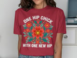 One Hip Chick With One New Hip Tee thumbnail 6
