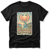 Nurse Dots ~ Comfort Colors Premium Tee thumbnail 1