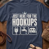 Just for the Hookups RV T-Shirt thumbnail 6