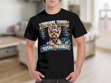 Yorkshire Terrier Total Trouble Tee thumbnail 8