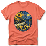 Gogh Keys ~ Comfort Colors Premium Tee thumbnail 4