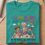 Grandmoms Have The Best Job Tee thumbnail 2