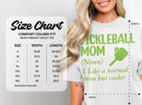 Pickleball Comfort Colors Shirt, Pickleball Mom Like A Normal Mom But Cooler, Vintage Graphic Tee thumbnail 15