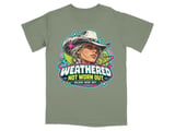Weathered Not Worn Out Cowgirl Tee thumbnail 1