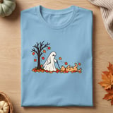 Ghost Walking Dog Autumn Tee thumbnail 8