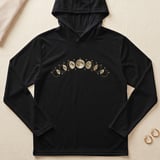 Vintage Moon Phases Hoodie thumbnail 3