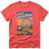 Gogh Ferris Wheel ~ Comfort Colors Premium Tee thumbnail 3
