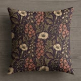 Nocturne Bloom Botanical Pillow Case thumbnail 9
