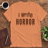 I Write Horror Softstyle Tee thumbnail 9