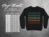 Pickleball Gildan Crewneck Sweatshirt, Pickleball Pickleball Pickleball Pickleball Pickleball, Court Warm Up thumbnail 11